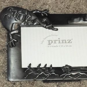 Prinz Pewter Humpty Dumpty 4 x 6 Photo Frame BNWOT